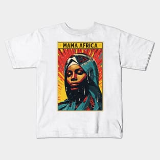 Miriam Makeba - Mama Africa Kids T-Shirt